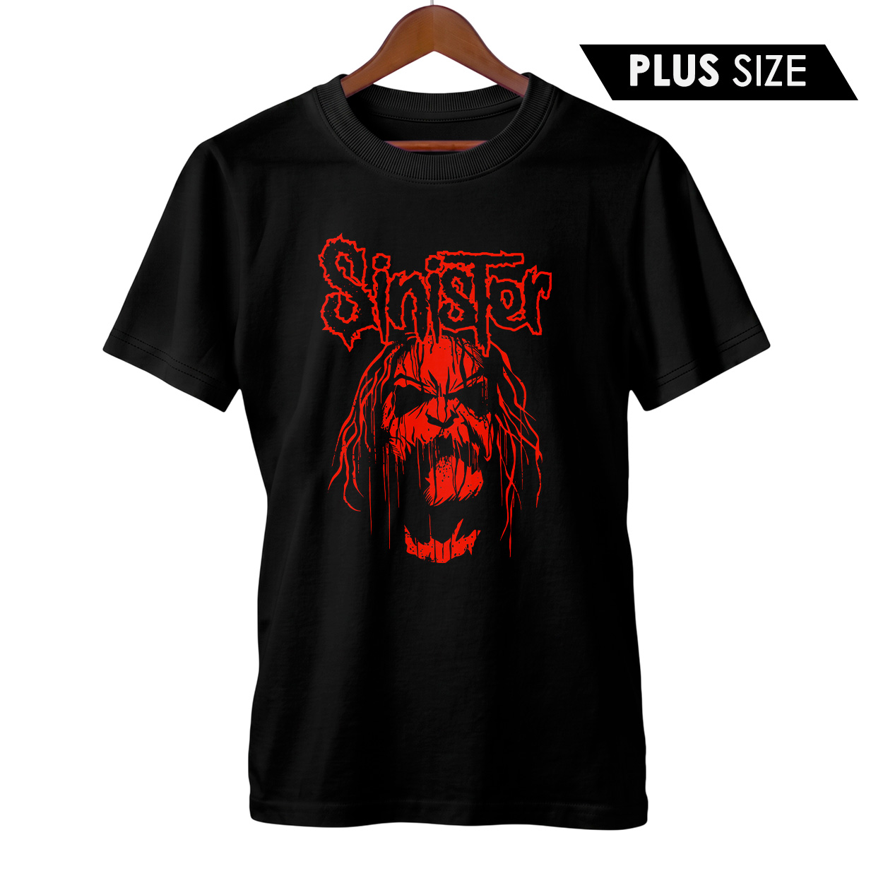 Camiseta Plus Size A Entidade + Banda Slipknot | Rock Horror