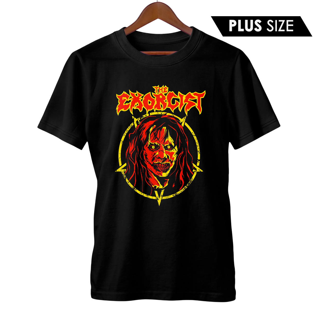 Camiseta Plus Size O Exorcista + Banda Exodus | Rock Horror