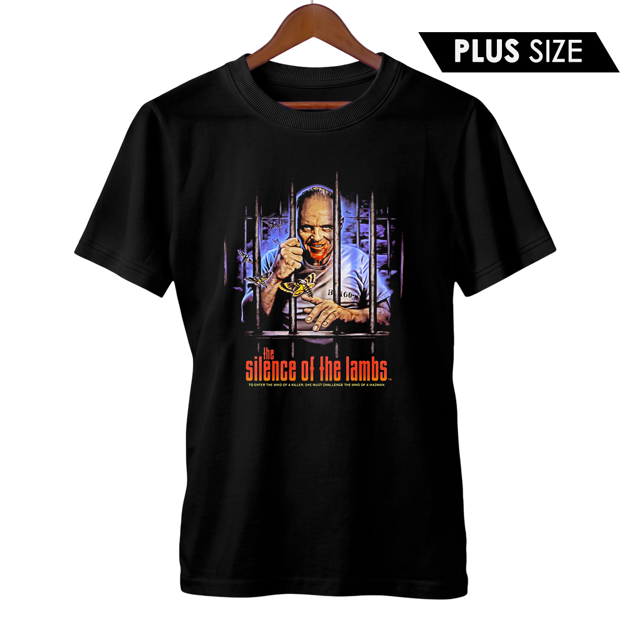 Camiseta Plus Size O Silêncio dos Inocentes | Filme de Terror