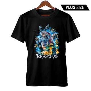 Camiseta Plus Size Krampus | O Espírito do Natal | Filme de Terror