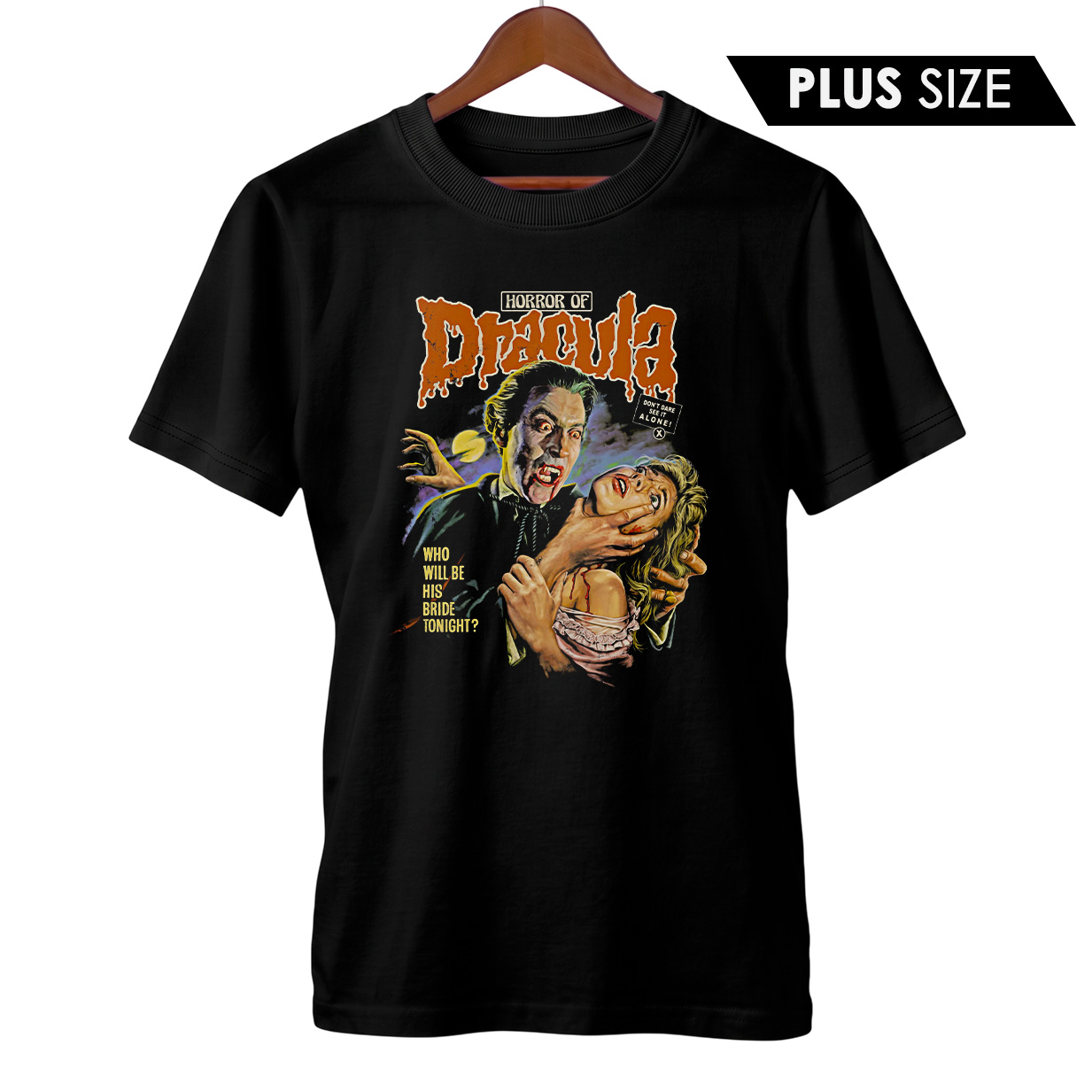 Camiseta Plus Size Drácula | Escolhida do Vampiro | Filme de Terror