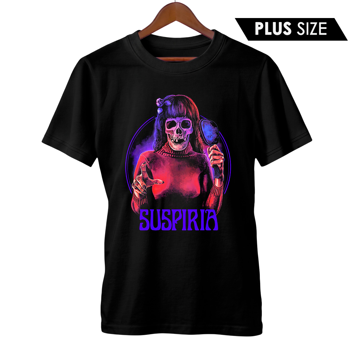 Camiseta Plus Size Suspiria | Dança Macabra | Filme de Terror