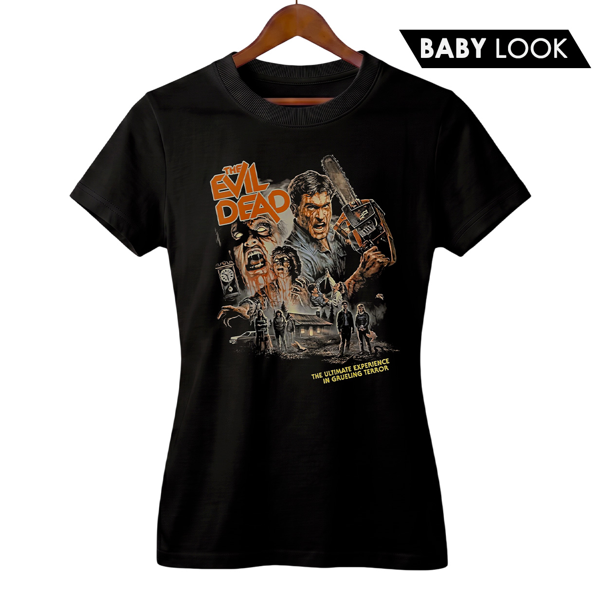 Baby Look Feminina A Morte do Demônio - Evil Dead | Filme de Terror