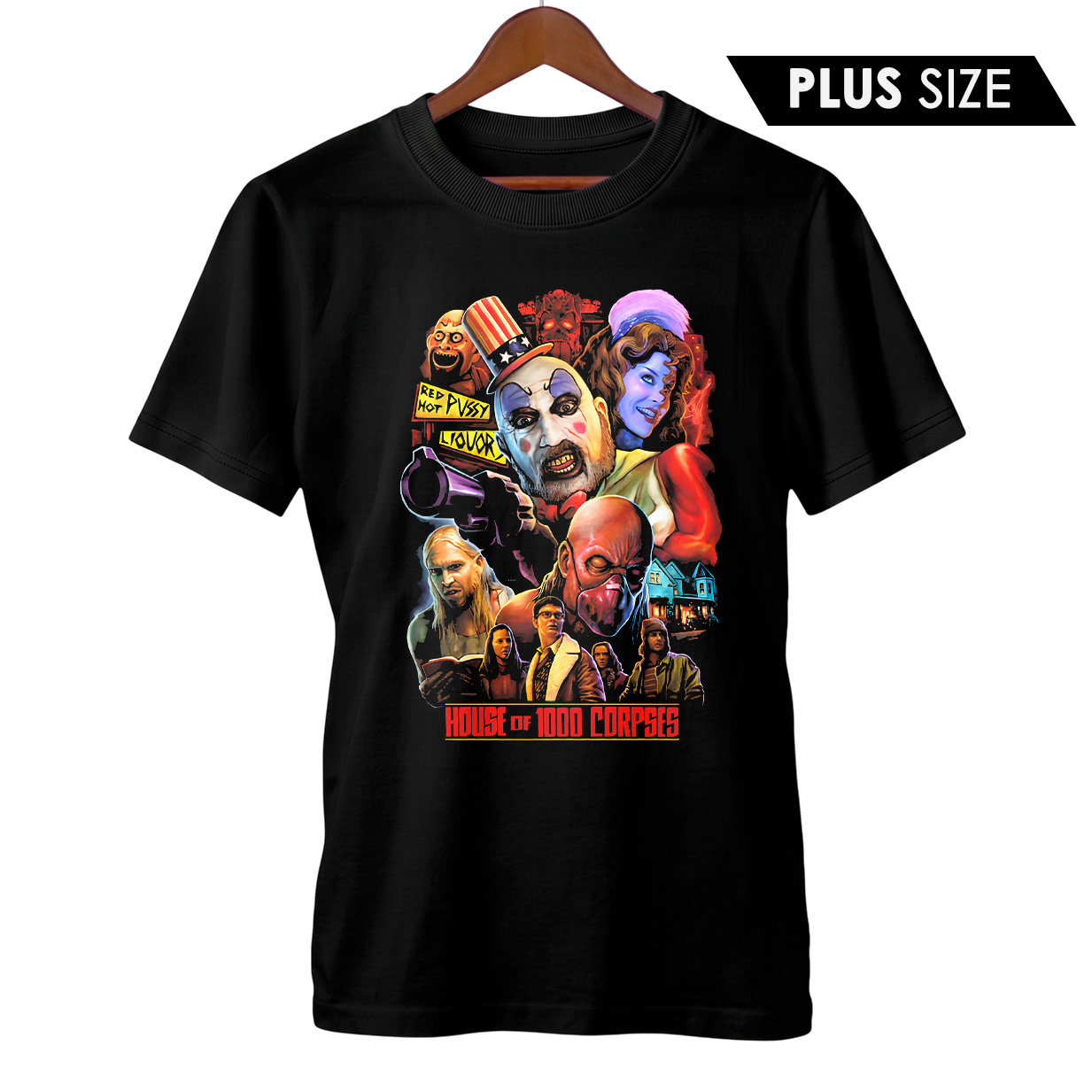 Camiseta Plus Size A Casa dos 1000 Corpos | Filme de Terror