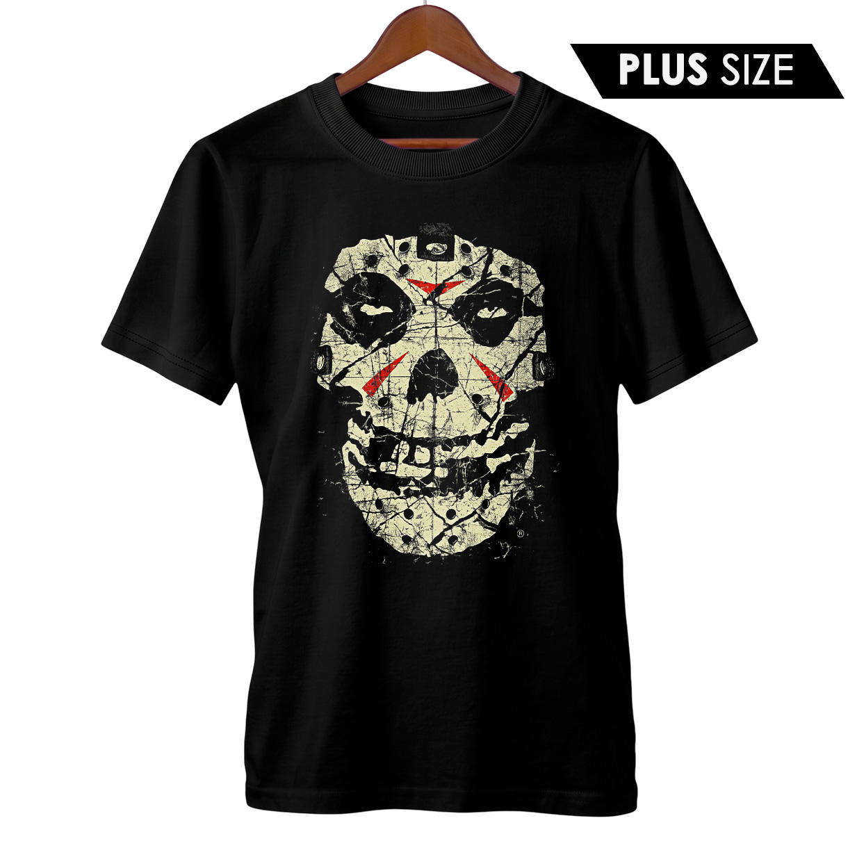 Camiseta Plus Size Misfits | Fiend Voorhees | Rock