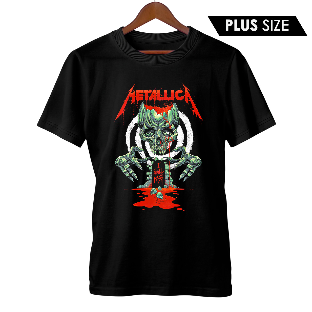 Camiseta Plus Size Metallica | Creeping Death | Rock