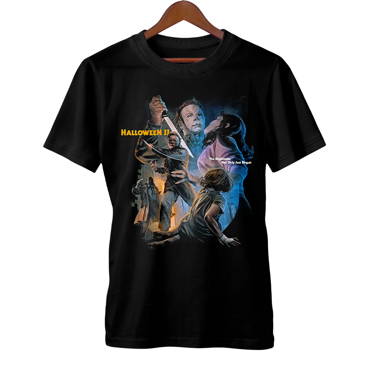 Camiseta Halloween 2 | O Pesadelo Apenas Começou | Filme de Terror