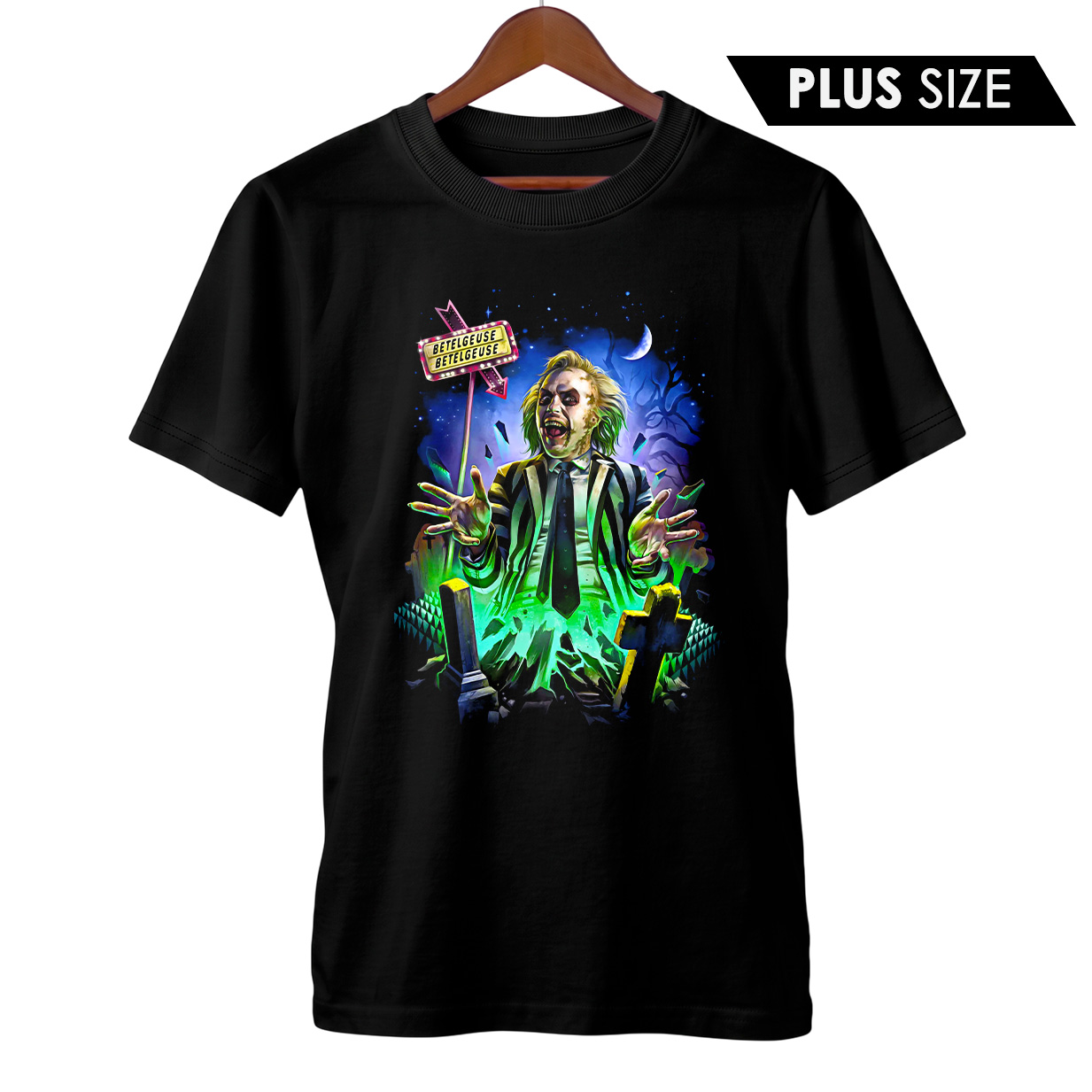 Camiseta Plus Size Os Fantasmas Se Divertem | Diga Meu Nome | Filme de Terror