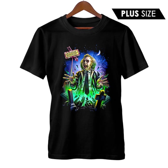 Camiseta Plus Size Os Fantasmas Se Divertem | Diga Meu Nome | Filme de Terror