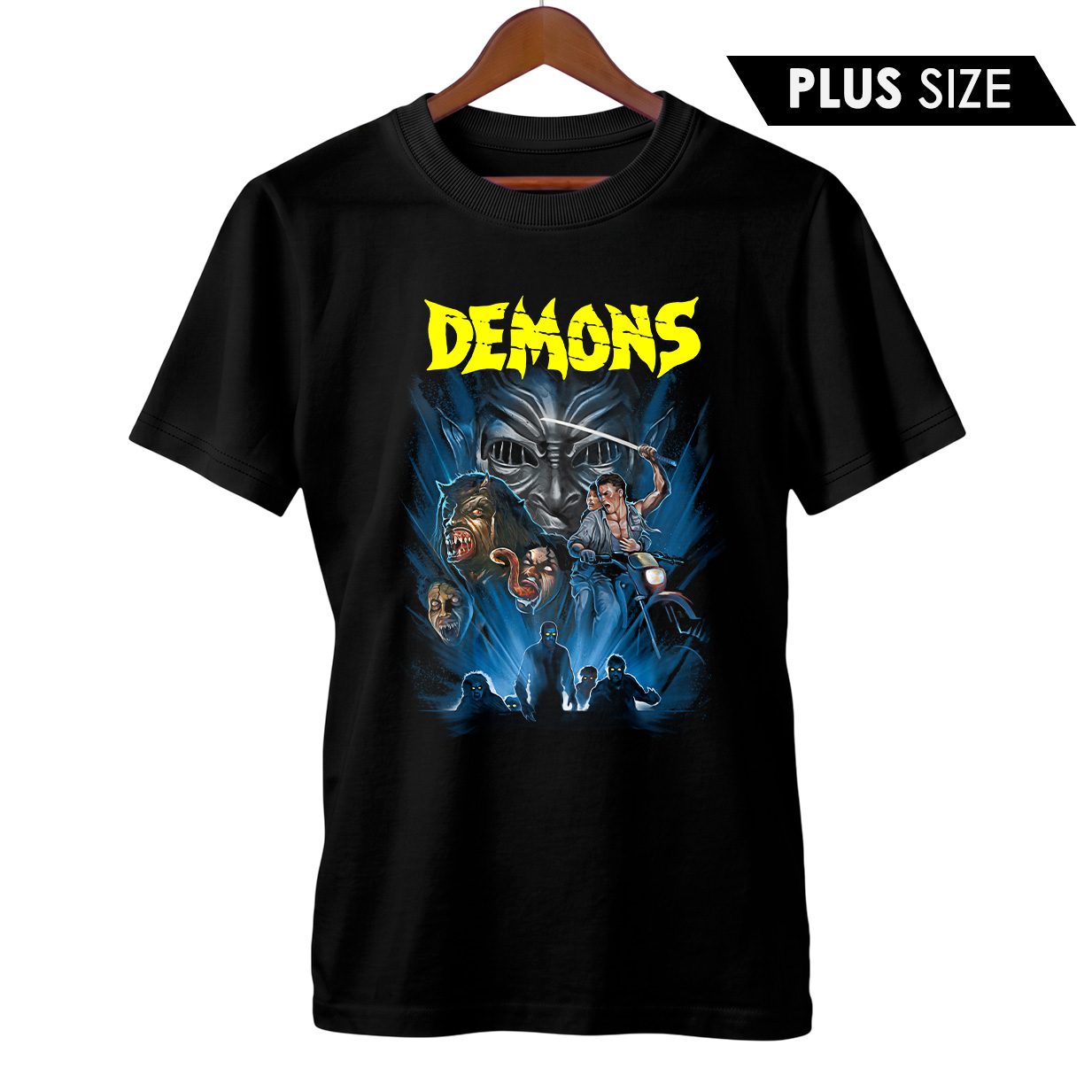 Camiseta Plus Size Demons – Filhos das Trevas | Filhos do Inferno | Filme de Terror