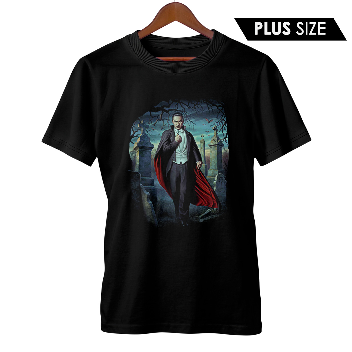 Camiseta Plus Size Drácula | O Conde Bela Lugosi | Filme de Terror