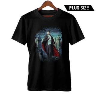 Camiseta Plus Size Drácula | O Conde Bela Lugosi | Filme de Terror
