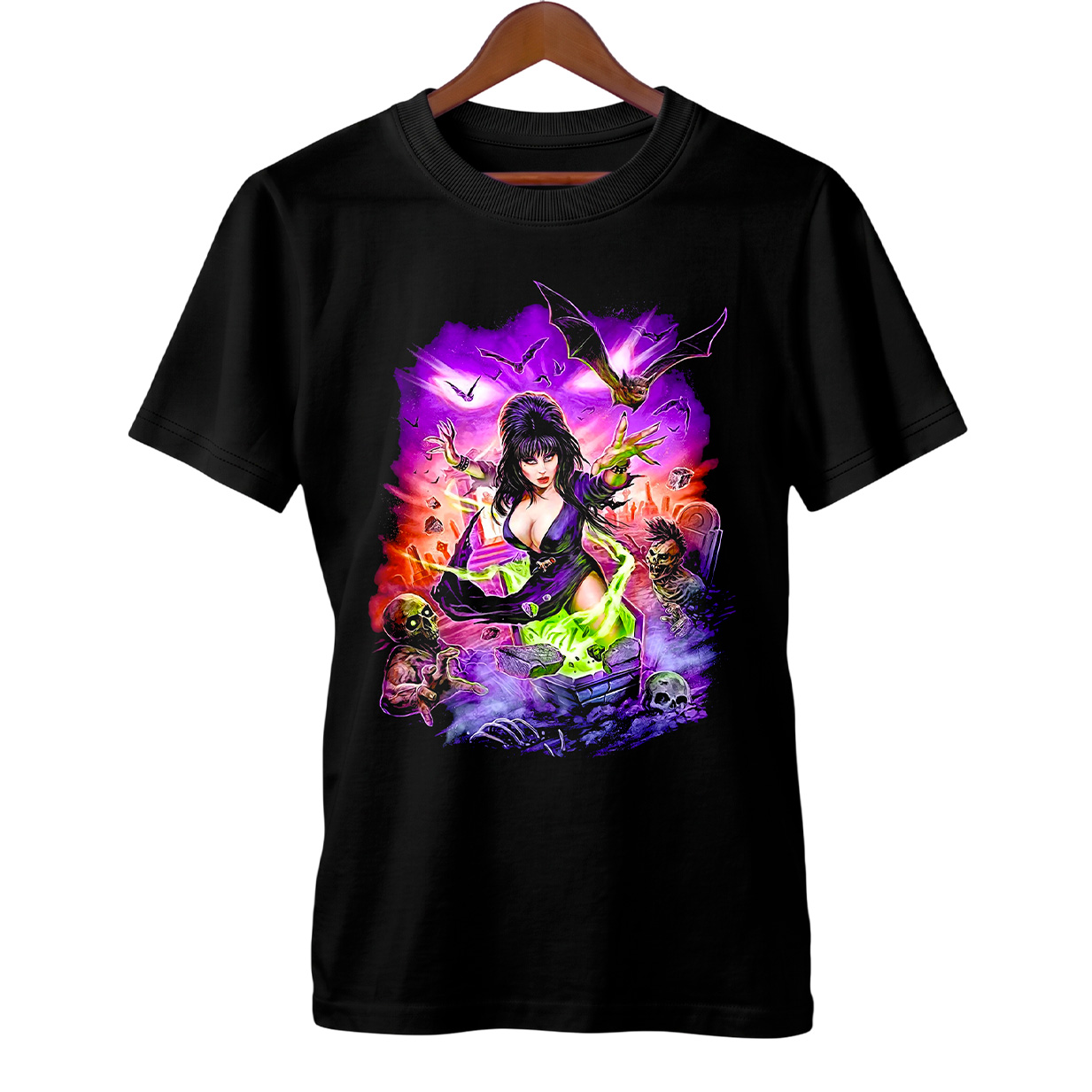 Camiseta Elvira: A Rainha das Trevas | Despertar dos Mortos | Filme de Terror