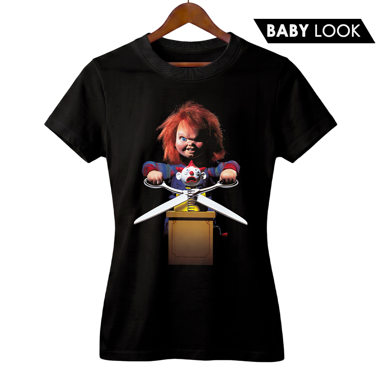 Baby Look Feminina Brinquedo Assassino 2 | Capa do Filme | Filme de Terror