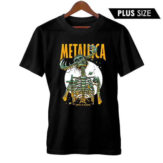 Camiseta Plus Size Metallica | Until It Sleeps | Rock
