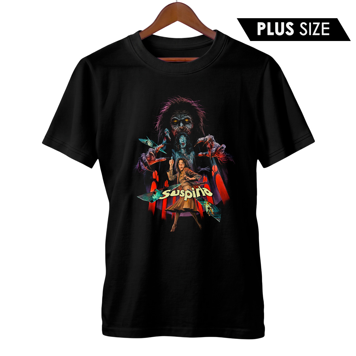 Camiseta Plus Size Suspiria | Filme de Terror
