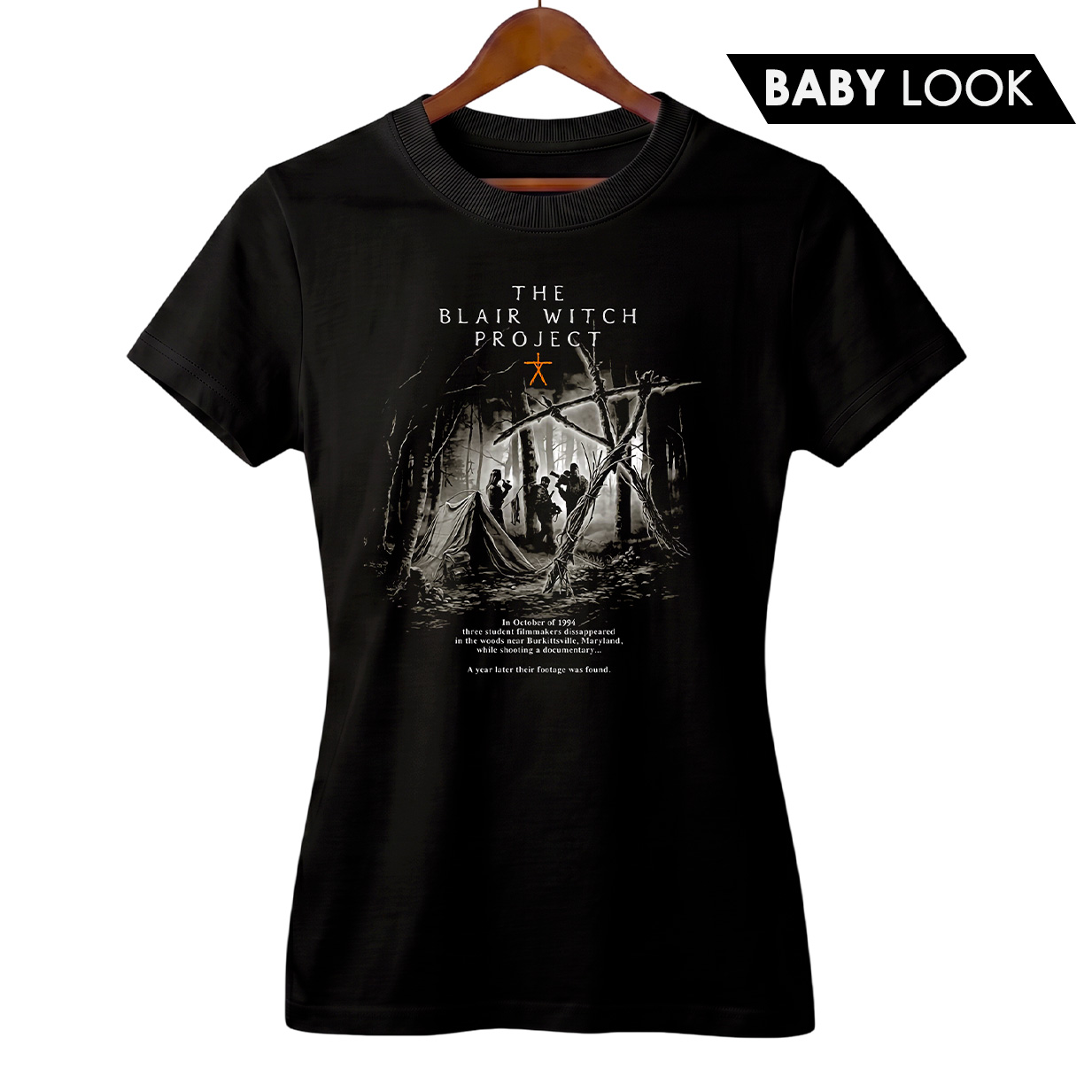 Baby Look Feminina A Bruxa de Blair | Filme de Terror
