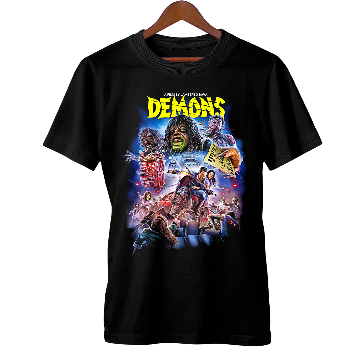 Camiseta Demons – Filhos das Trevas | Sessão Maldita | Filme de Terror