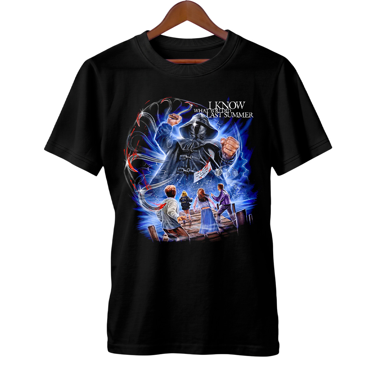 Camiseta Eu Sei O Que Vocês Fizeram no Verão Passado | Filme de Terror