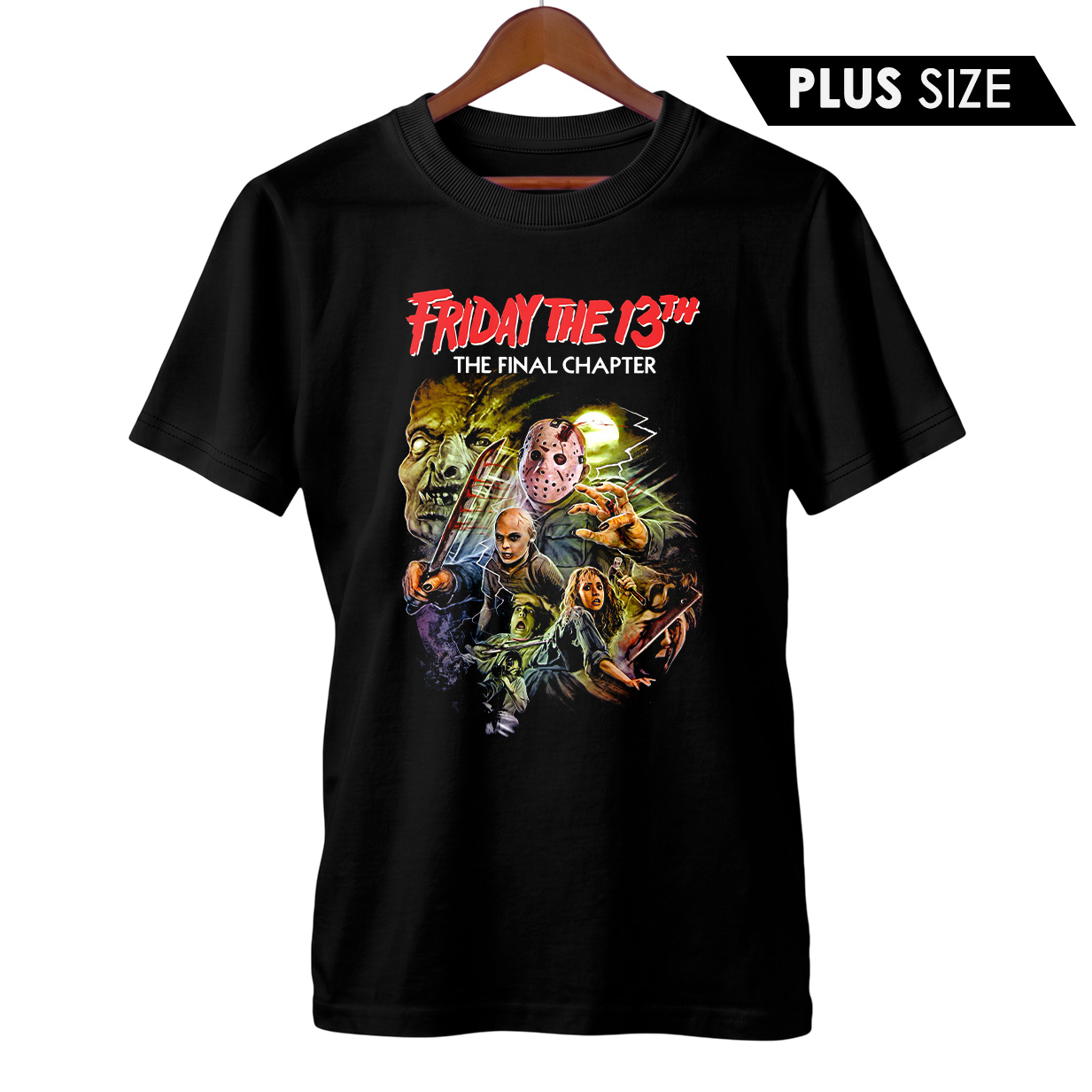 Camiseta Plus Size Sexta-Feira 13 - Parte IV | Capítulo Final | Filme de Terror