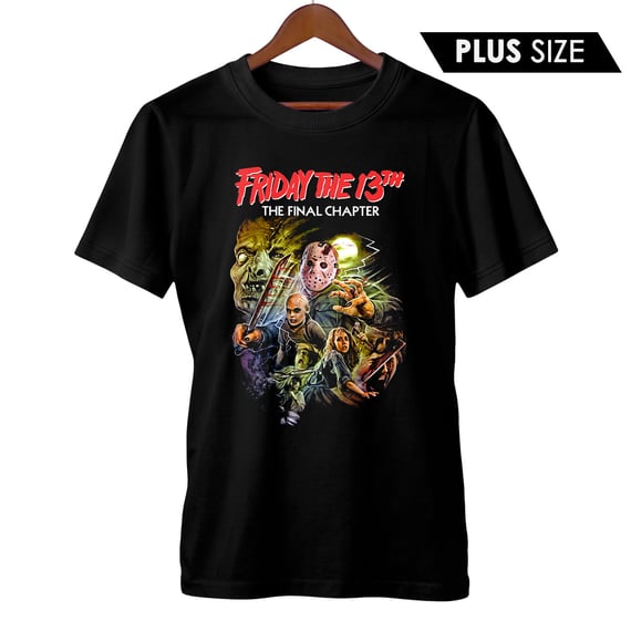Camiseta Plus Size Sexta-Feira 13 - Parte IV | Capítulo Final | Filme de Terror