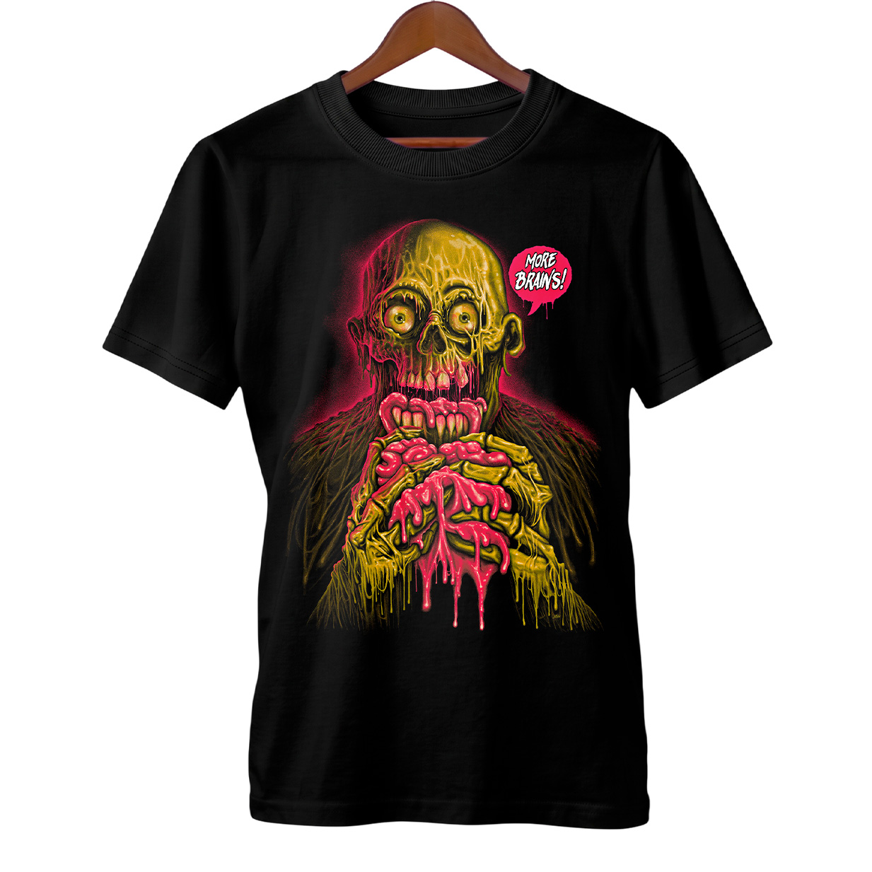 Camiseta A Volta dos Mortos Vivos - Tarman | Cérebro | Filme de Terror