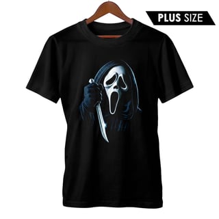 Camiseta Plus Size Pânico | A Máscara do Ghostface | Filme de Terror