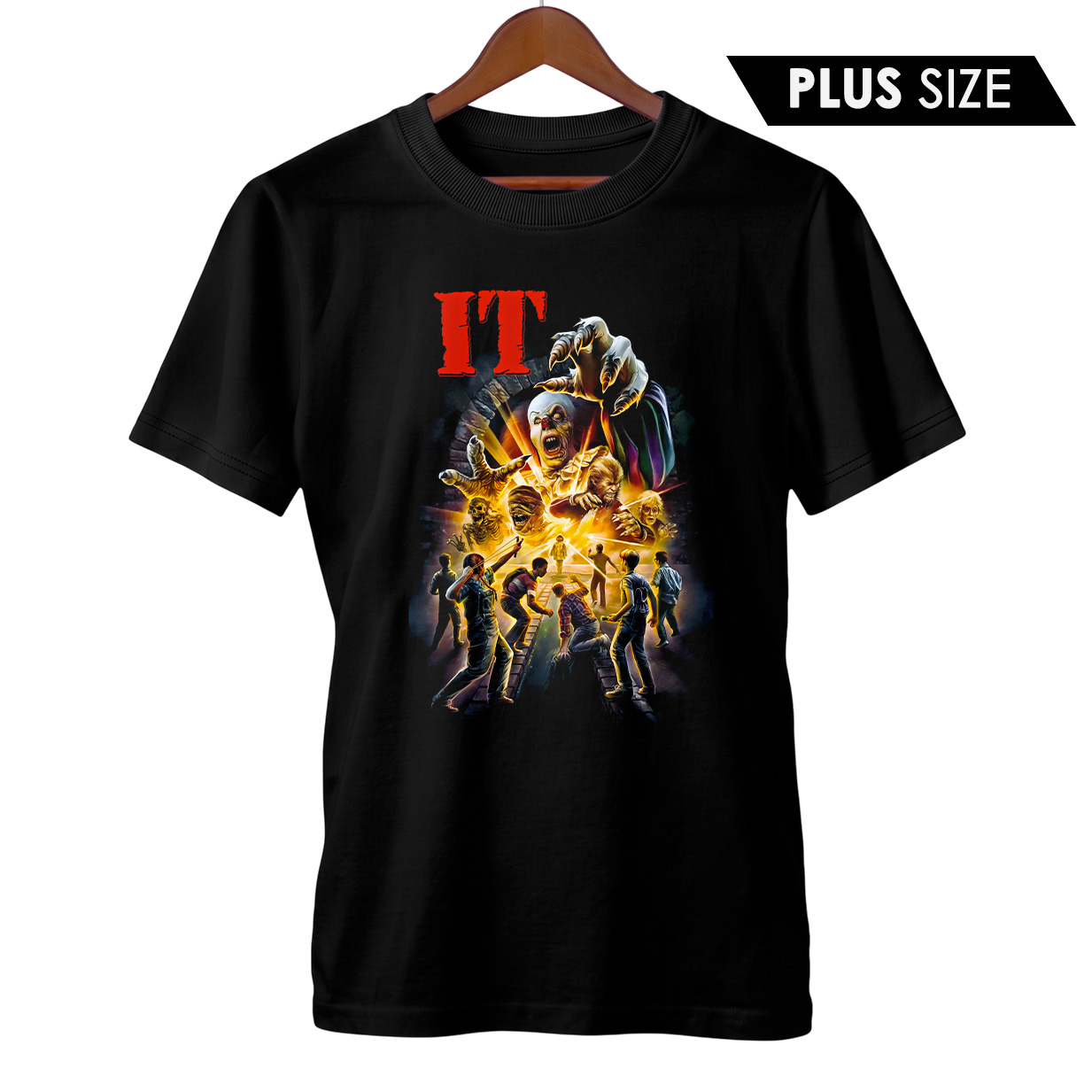 Camiseta Plus Size IT A Coisa 1990 | Filme de Terror