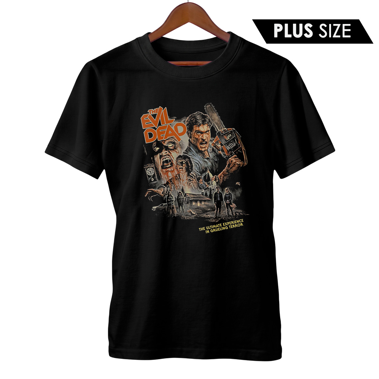 Camiseta Plus Size A Morte do Demônio - Evil Dead | Filme de Terror