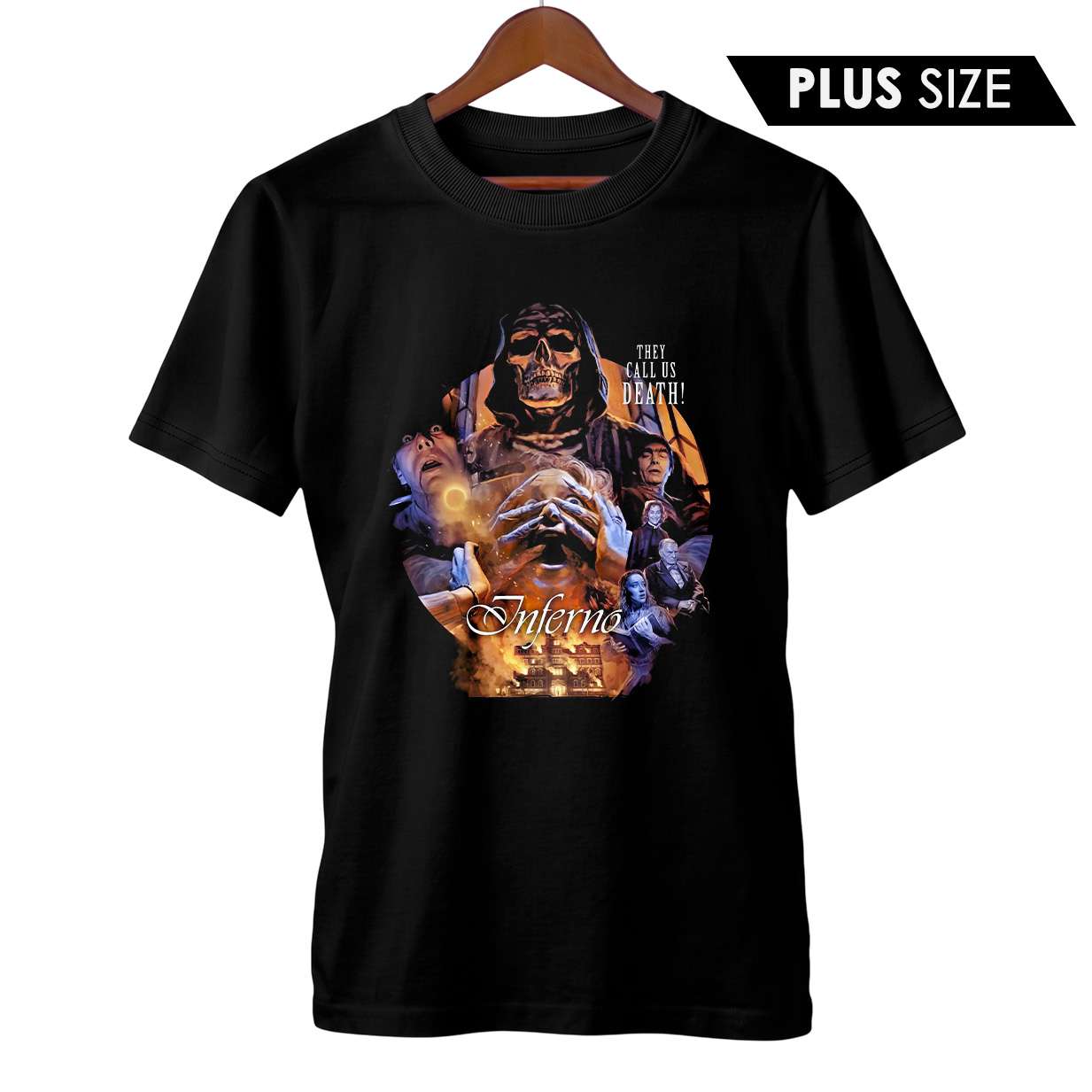 Camiseta Plus Size A Mansão do Inferno | Filme de Terror