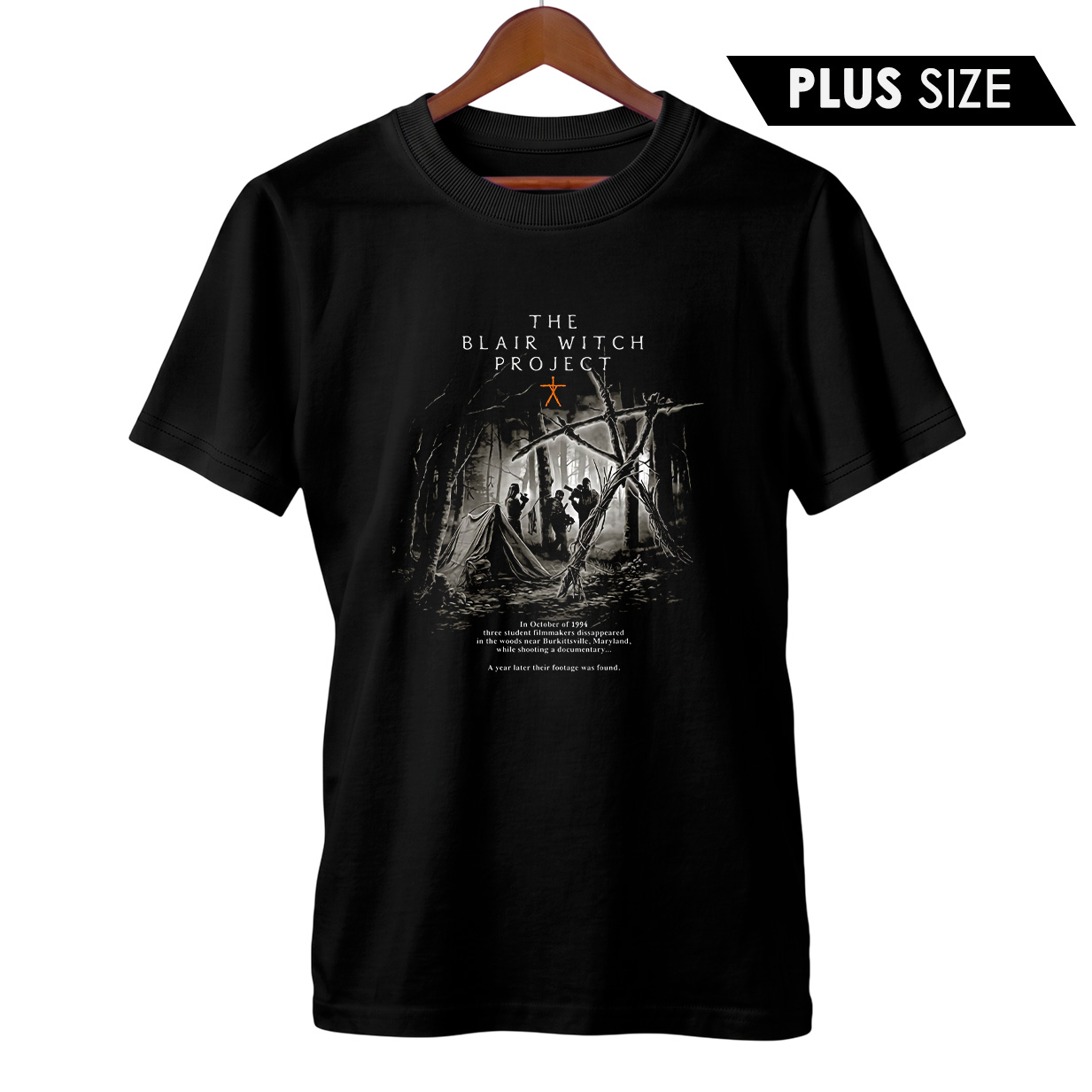 Camiseta Plus Size A Bruxa de Blair | Filme de Terror