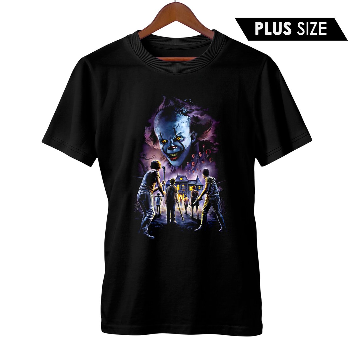 Nome do produto: Camiseta Plus Size It: A Coisa | Covil de Pennywise | Filme de Terror