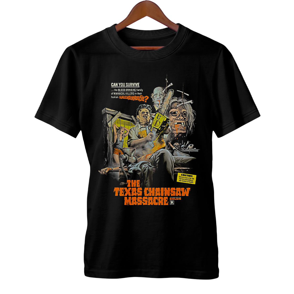 Camiseta O Massacre da Serra Elétrica | Leatherface | Filme de Terror