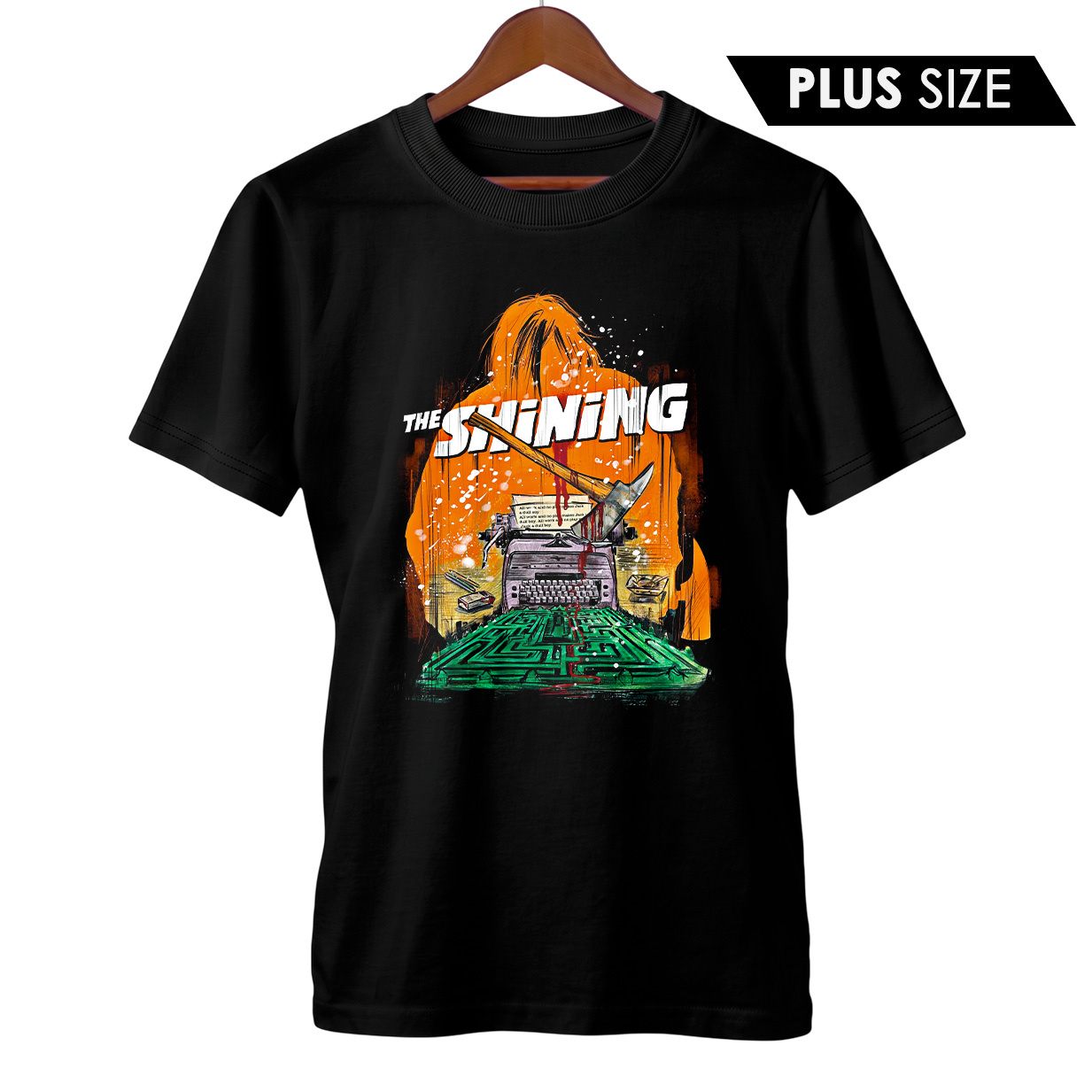 Camiseta Plus Size O iluminado | O Labirinto de Jack | Filme de Terror