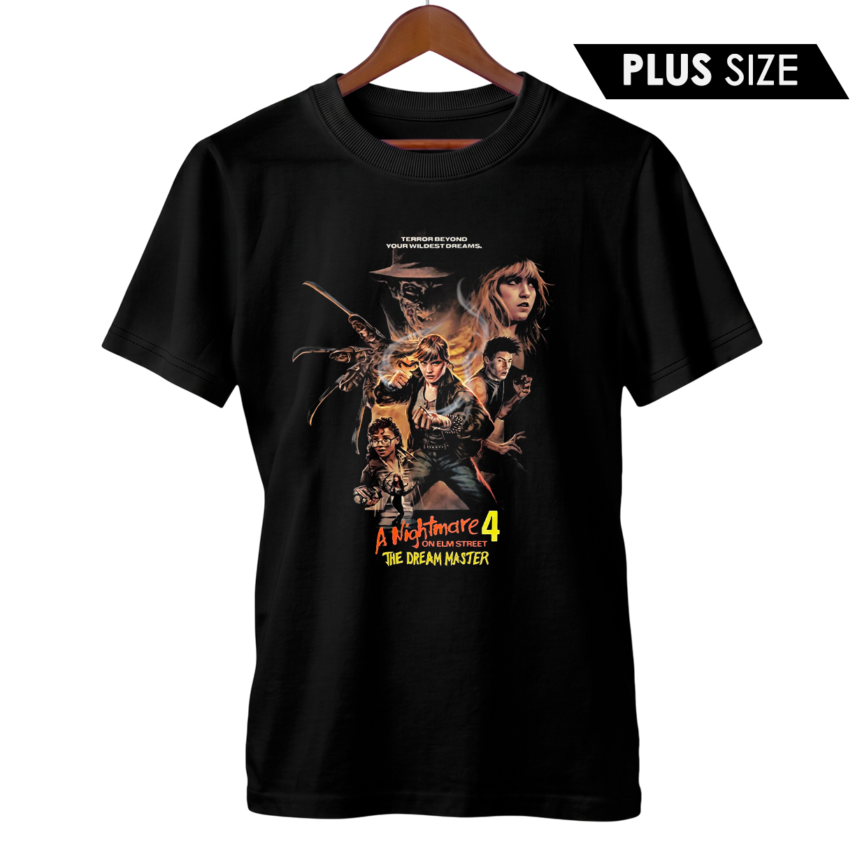 Camiseta Plus Size A Hora do Pesadelo 4 O Mestre dos Sonhos | Filme de Terror