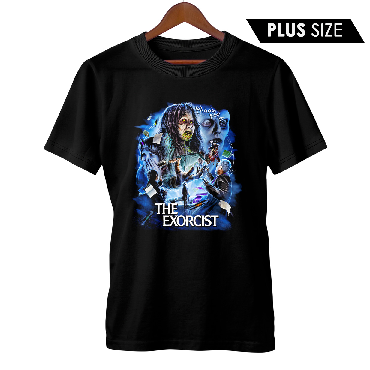 Camiseta Plus Size O Exorcista | A Possessão de Regan | Filme de Terror