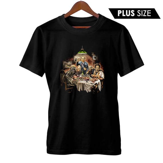 Camiseta Plus Size Família Canibal | Filme de Terror