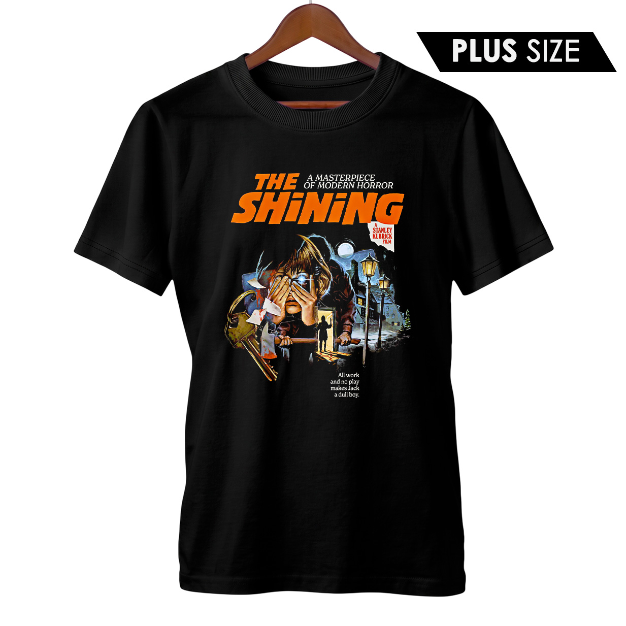 Camiseta Plus Size O iluminado | As Chaves do Medo | Filme de Terror