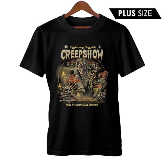 Camiseta Plus Size Creepshow | Contos de Horror | Filme de Terror