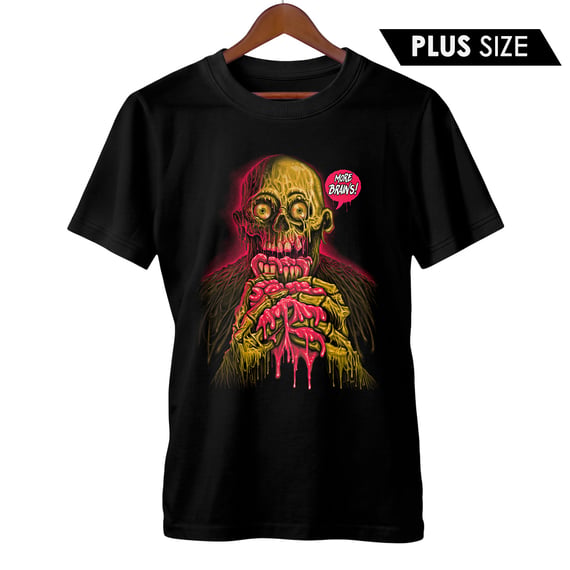 Camiseta Plus Size A Volta dos Mortos Vivos - Tarman | Cérebro | Filme de Terror