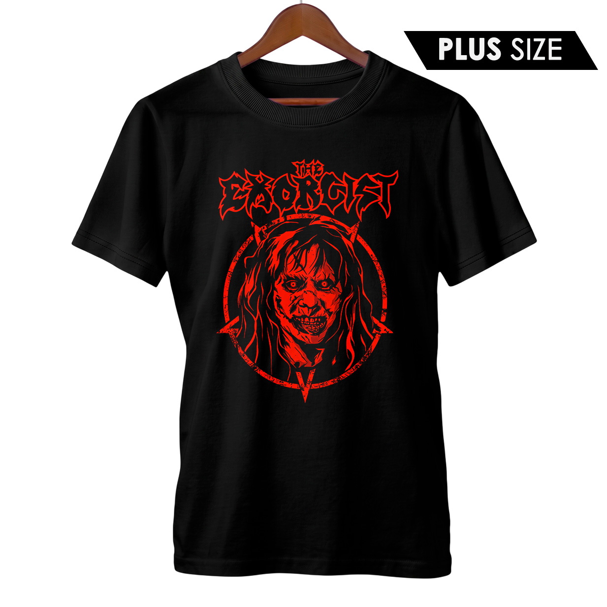 Camiseta Plus Size O Exorcista + Banda Exodus | Rock Horror