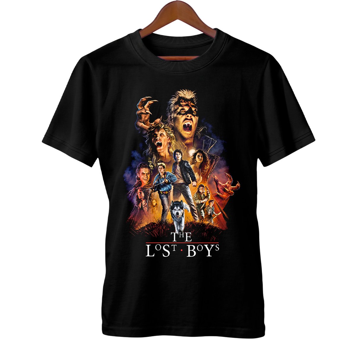 Nome do produto: Camiseta Os Garotos Perdidos | Juventude Eterna | Filme de Terror