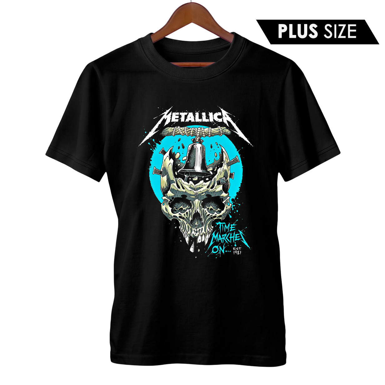 Camiseta Plus Size Metallica | For Whom The Bell Tolls | Rock
