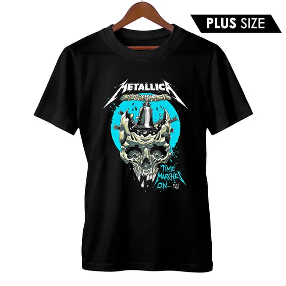 Camiseta Plus Size Metallica | For Whom The Bell Tolls | Rock