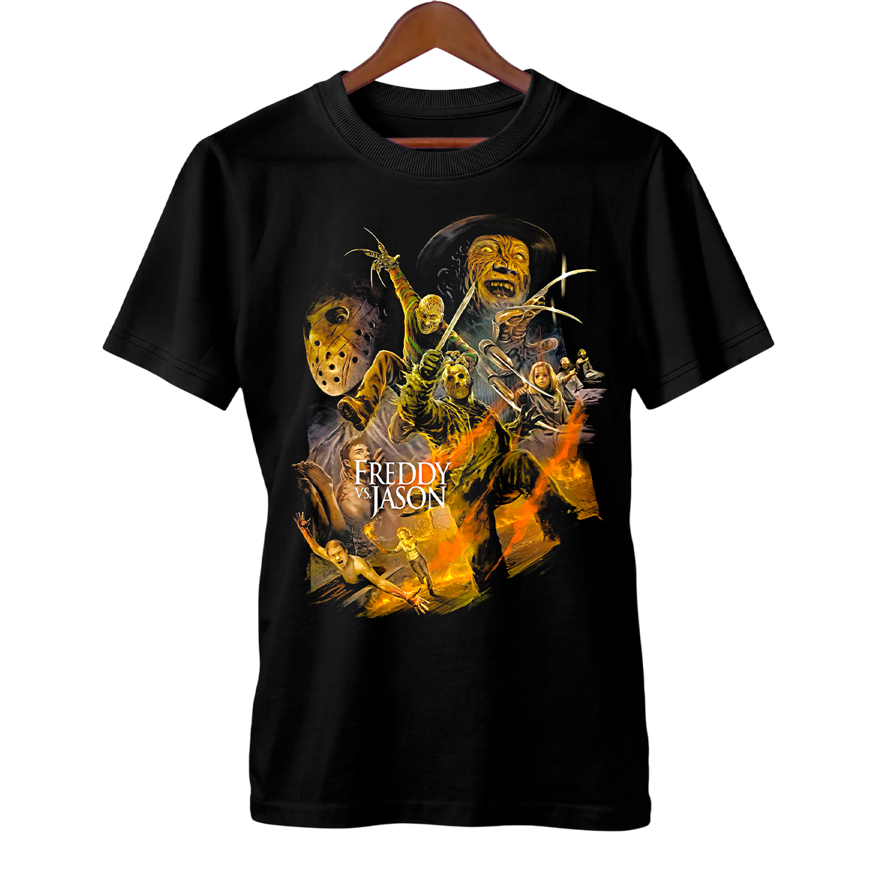Camiseta Freddy vs Jason | Filme de Terror