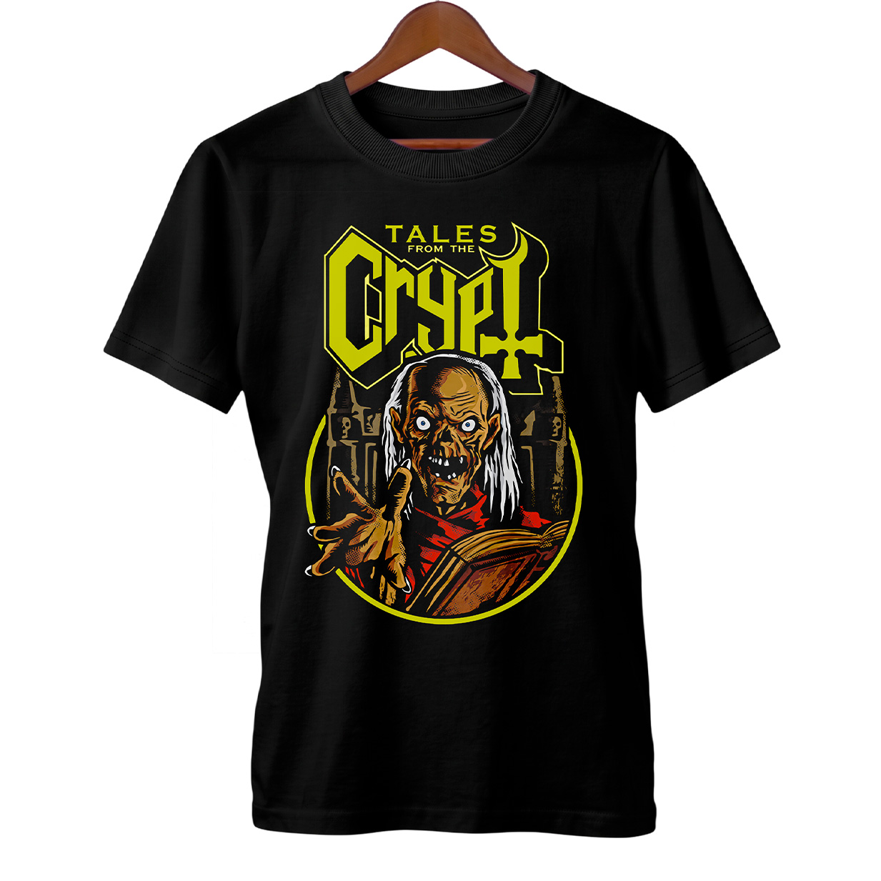 Camiseta Contos da Cripta + Banda Ghost | Rock Horror
