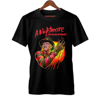 Camiseta Freddy Krueger | A Hora do Pesadelo | Filme de Terror