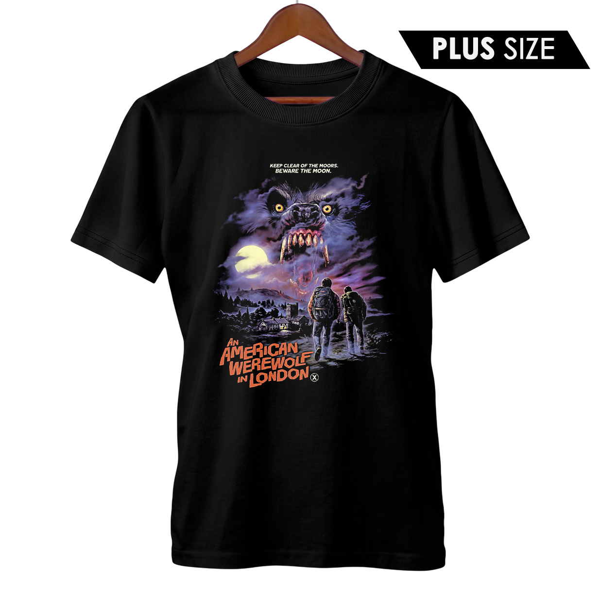 Camiseta Plus Size Um Lobisomem Americano em Londres | Filme de Terror