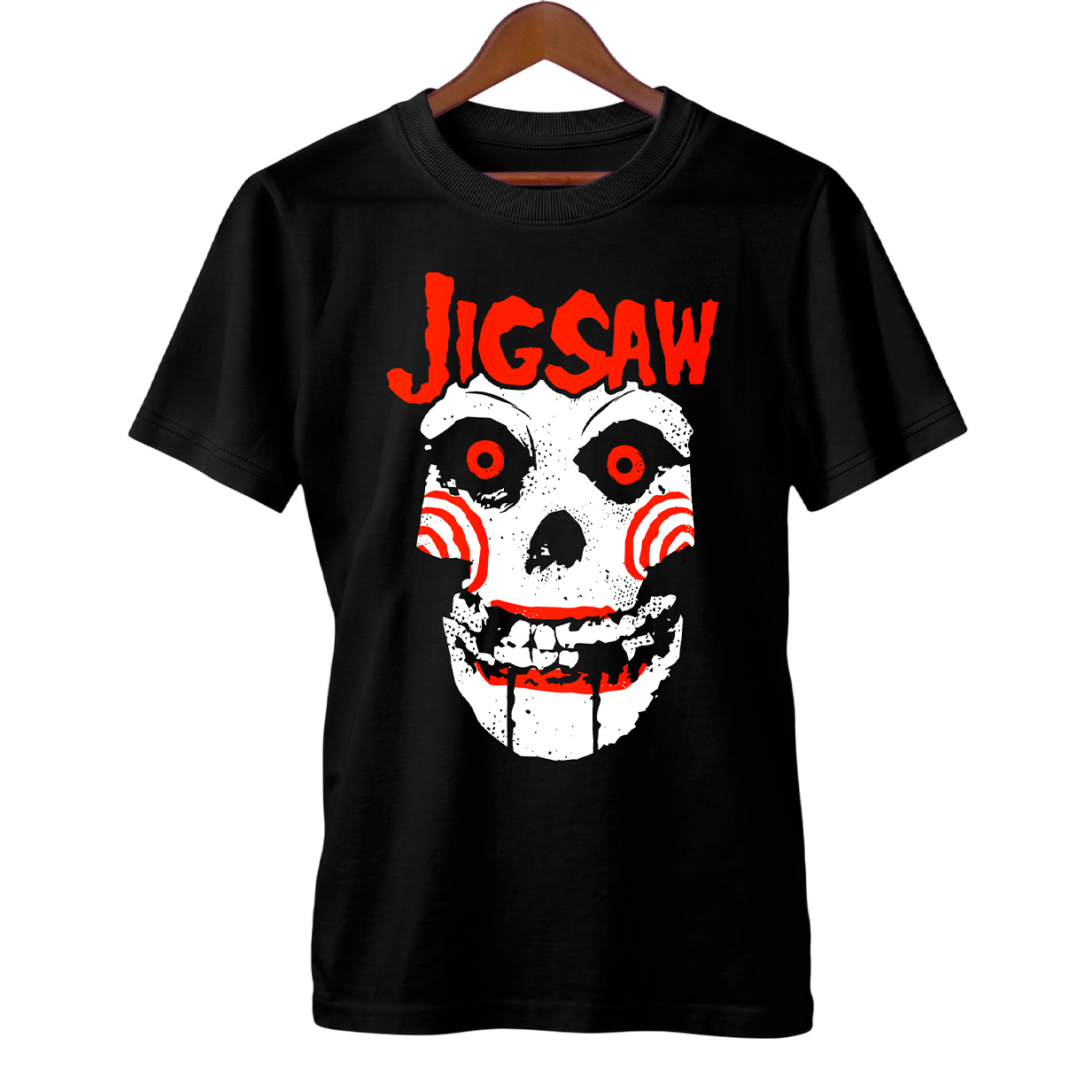 Camiseta Jogos Mortais + Banda Misfits | Rock Horror
