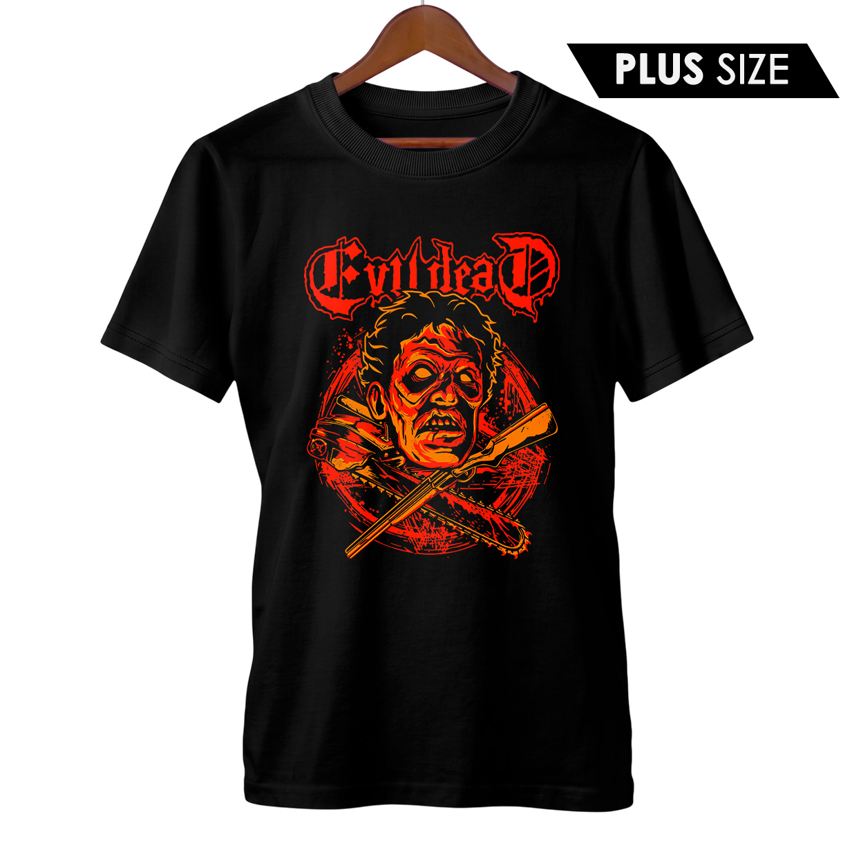 Camiseta Plus Size Evil Dead + Banda Entombed | Rock Horror